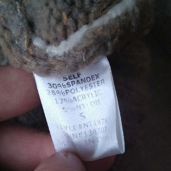 Lumiere Colorblock Sweater in Cream, Brown, and Black - Picture 8 of 8